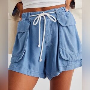 Free People Off Shore Utility Shorts